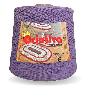 Barbante Criativa Violeta 1Kg N.º 6