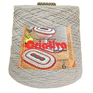 Barbante Criativa Areia 2Kg N.º 6