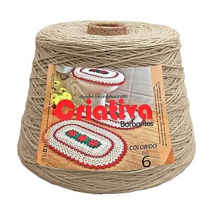 Barbante Criativa Camurça 2Kg N.º 6