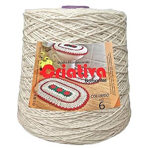 Barbante Criativa Cru 2Kg N.º 6