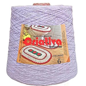 Barbante Criativa Lilás 2Kg N.º 6