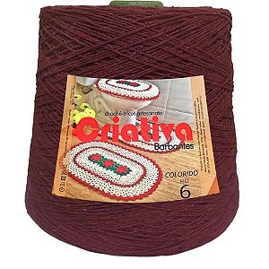 Barbante Criativa Marsala 2Kg N.º 6
