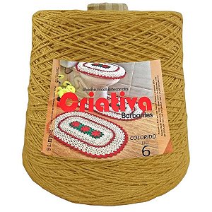 Barbante Criativa Mostarda 2Kg N.º 6
