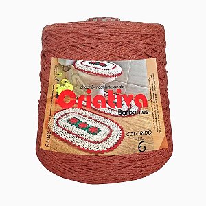 Barbante Criativa Telha 2Kg N.º 6