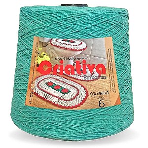 Barbante Criativa Verde Jade 2Kg N.º 6