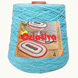Barbante Criativa Azul Claro 500g N.º 4