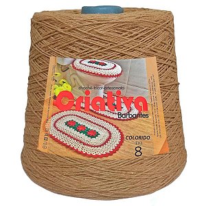 Barbante Criativa Ocre 500g N.º 8