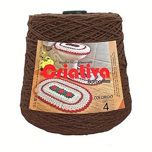 Barbante Criativa Chocolate 1Kg N.º 4