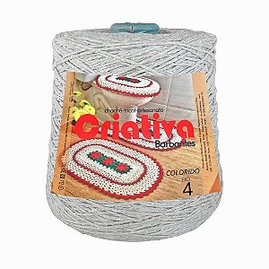 Barbante Criativa Cinza 1Kg N.º 4