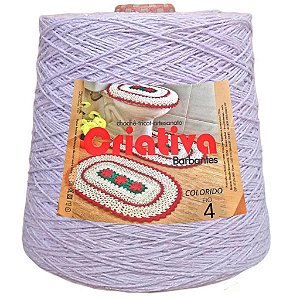 Barbante Criativa Lilás 1Kg N.º 4
