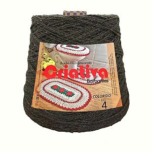 Barbante Criativa Marrom 1Kg N.º 4
