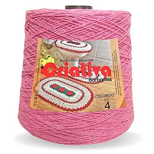 Barbante Criativa Rosa 1Kg N.º 4