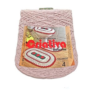 Barbante Criativa Rosa Bebê 1Kg N.º 4