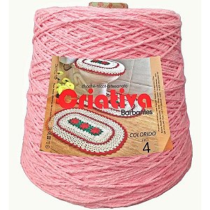 Barbante Criativa Rosa Neon 1Kg N.º 4