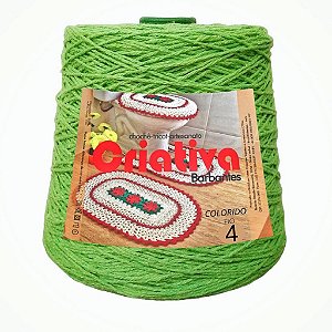 Barbante Criativa Verde Limão 1Kg N.º 4