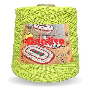 Barbante Criativa Verde Neon 1Kg N.º 4