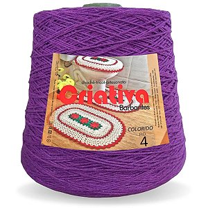 Barbante Criativa Violeta Escuro 1Kg N.º 4