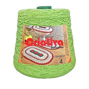 Barbante Criativa Verde Abacate 2Kg N.º 4