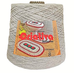 Barbante Criativa Areia 2Kg N.º 8