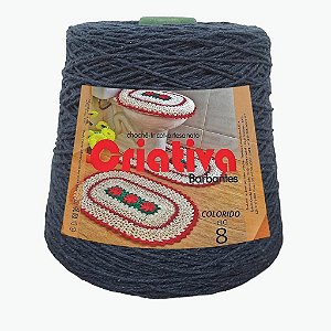 Barbante Criativa Azul Marinho 2Kg N.º 8