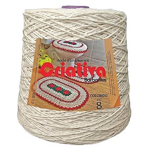Barbante Criativa Cru 2Kg N.º 8
