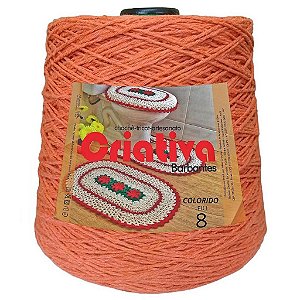 Barbante Criativa Laranja 2Kg N.º 8