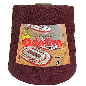 Barbante Criativa Marsala 2Kg N.º 8