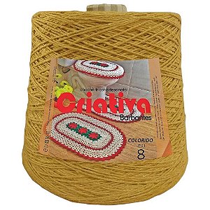 Barbante Criativa Mostarda 2Kg N.º 8