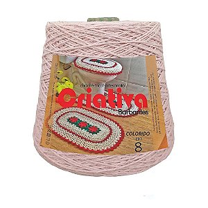 Barbante Criativa Rosa Bebê 2Kg N.º 8