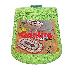 Barbante Criativa Verde Abacate 2Kg N.º 8