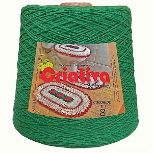Barbante Criativa Verde Bandeira 2Kg N.º 8