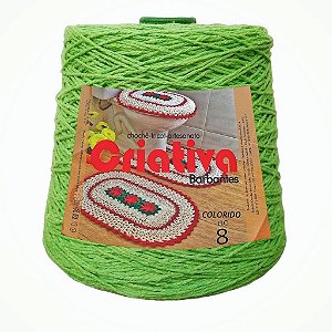 Barbante Criativa Verde Limão 2Kg N.º 8