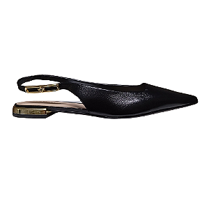 LUZ DA LUA 80240028 SLINGBACK SAARA/SAARA PRETO/PRETO