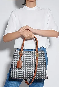 SCHUTZ S500181188 BOLSAS GRANDE  TRIÂNGULO ALÇA CURTA/COMPRIDA