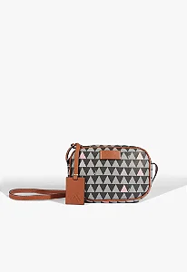 SCHUTZ S500150515 BOLSA KATE TRIANGULO/PRETO
