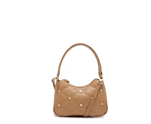 ANACAPRI C500020090 BOLSA CARAMELO PEQUENA  CARAMELO ALÇA COMPRIDA