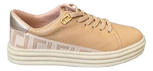 LUZ DA LUA 60230011 TENIS NEW RIDGE/VENUS/GORGORAO FRAPPE/OURO/FRAPPENATURAL