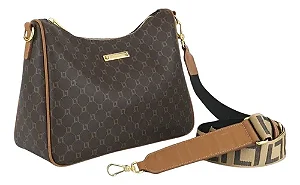 LUZ DA LUA MC-1063 BOLSA MONOGRAMA MOCCA COHIBA