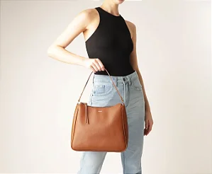 ANACAPRI C500020080 BOLSA CARAMELO