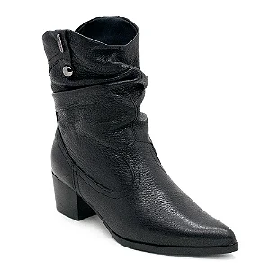 BOTTERO 349302 BOTA COURO BURNISH PRETA