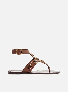 AREZZO A108120019 SANDALIA COFFEE