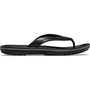CROCS 11033 CHINELO CROCBAND FLIP BLACK/SLATE GREY
