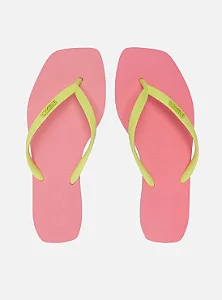 AREZZO A125410008 CHINELO YELLOW/CHICLETE