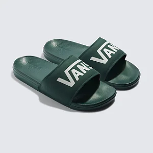 VANS VN000CVXDRKCASA CHINELO SLIDE-ON DARK GREEN