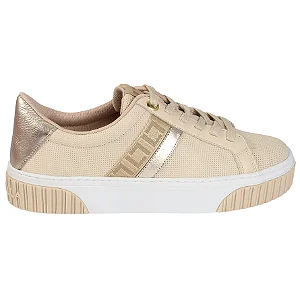 LUZ DA LUA 80140003 TENIS PANNA DOURADO