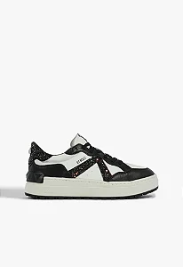 SCHUTZ S218540001 TENIS WHITE/BLACK
