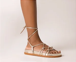 ANACAPRI C303780001 SANDALIA OURO
