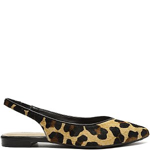 ANACAPRI C302290045 SAPATILHA SLINGBACK ONÇA