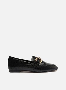 AREZZO A130310004 MOCASSIM PRETO