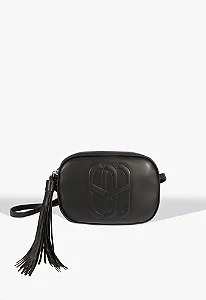 SCHUTZ S500150584 BOLSA TIRACOLO KATE EMBLEM PRETO